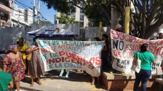 Honduras: Comunidades indígenas se manifiestan en contra de ley que permite la construcción en sus territorios