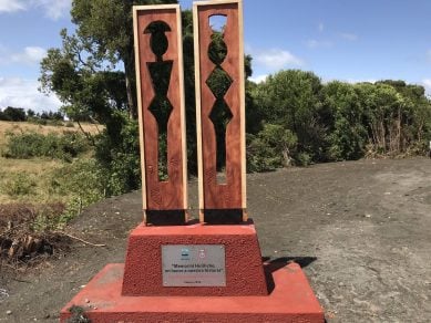 Curaco de Vélez: Levantan memorial en recuerdo de la rebelión Williche en Huenao