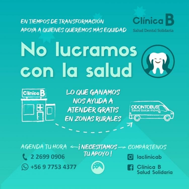 Odontobus Y Clínica B: Salud Dental Y Apoyo Mutuo Salud