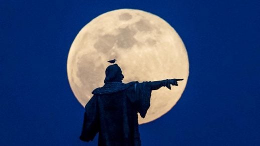 Una Luna llena de «nieve» adornará el cielo nocturno este fin de semana