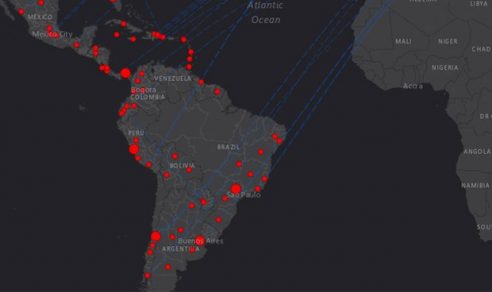 Más de 850 casos confirmados: Reportan incremento de víctimas por Covid-19 en América Latina