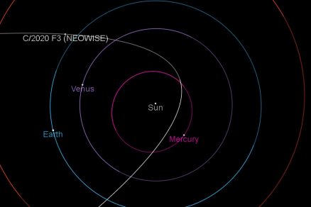 Un cometa llamado Neowise podría verse a principios de julio