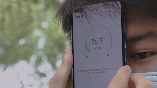 En China desarrollan smartphone capaz de tomar la temperatura