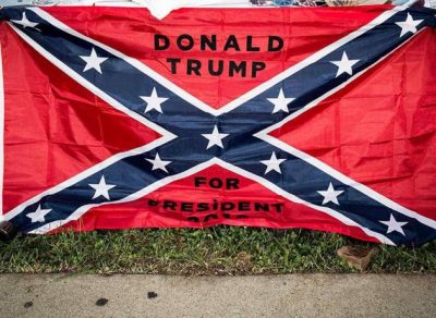 Trump defiende el uso de la bandera confederada y dice que es “un símbolo de orgullo” del sur de EE.UU.