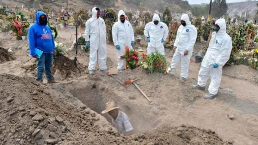 México se convirtió en el quinto país con más muertes por coronavirus