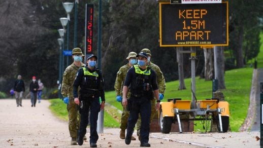 Desafían confinamiento en Australia: 800 personas con Covid-19 se “fugan” de sus hogares