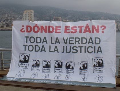 Los detenidos y detenidas desaparecidas siguen clamando por justicia y denunciando la impunidad