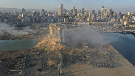 Decesos tras la explosión en Beirut asciende a 137