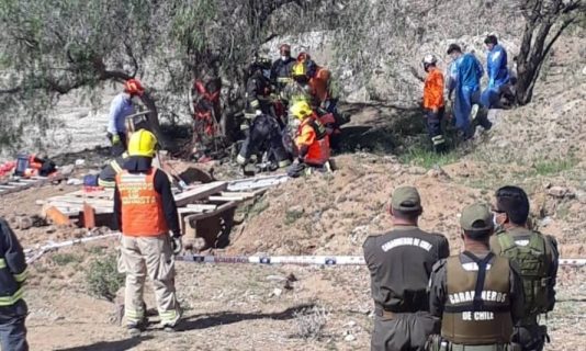 Hombre de 58 años muere tras derrumbe en mina ilegal en Coquimbo