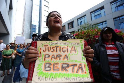 dilaciones asesinato berta cáceres autor intelectual