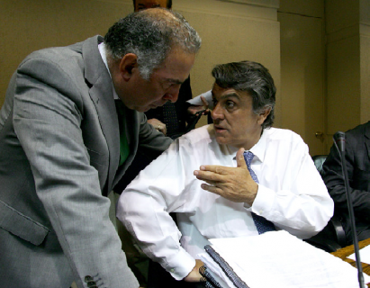 Foto: Pablo Galilea con Longueira, ex subsecretario de pesca , actual Jefe de la División de Gobierno Interior, infogate (1)