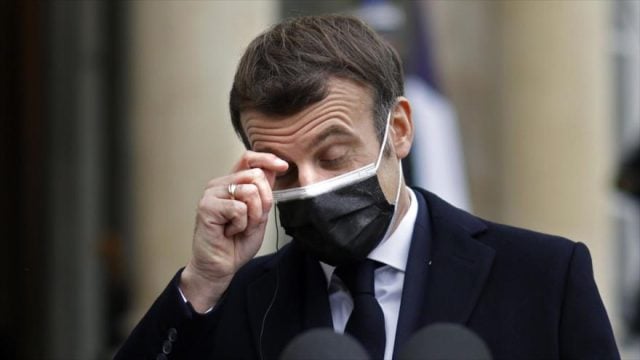 macron presidente de francia coronavirus