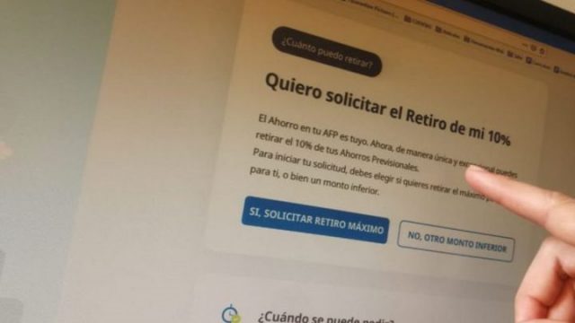 Casi 3 millones de personas ya han solicitado el segundo retiro del 10%