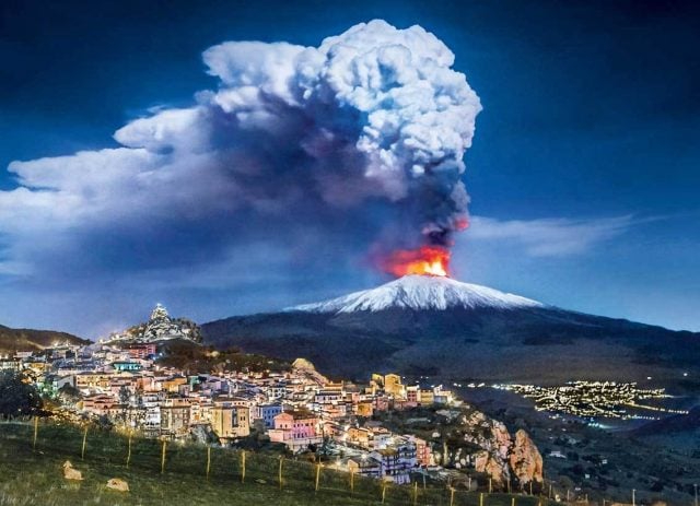 Italia cerró aeropuerto al sur de Sicilia por erupción del volcán activo más alto de Europa