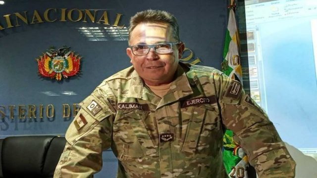 Ordenan el arresto de excomandante por golpe de 2019 en Bolivia