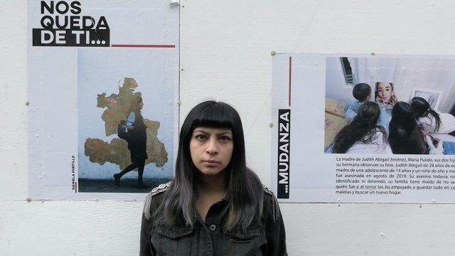 La fotoperiodista Daniela Portillo realizó una muestra fotográfica sobre los desaparecidos en Puebla