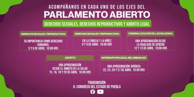 Aborda Congreso estatal derechos sexuales, reproductivos y aborto legal