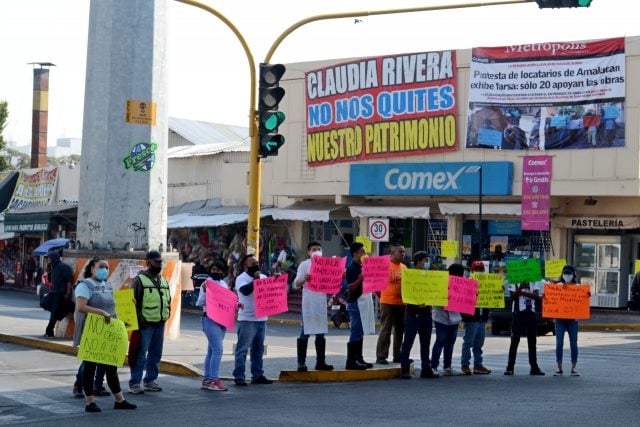 Continúan las inconformidades alrededor del mercado Amalucan