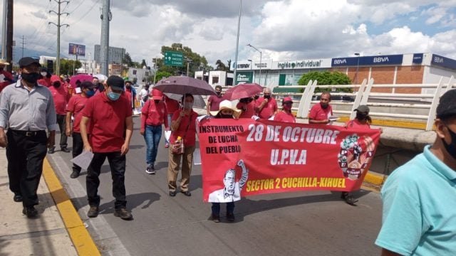 Marcha de la 28 de octubre por el Día del Maestro