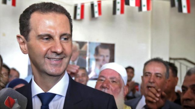 bashar elecciones siria