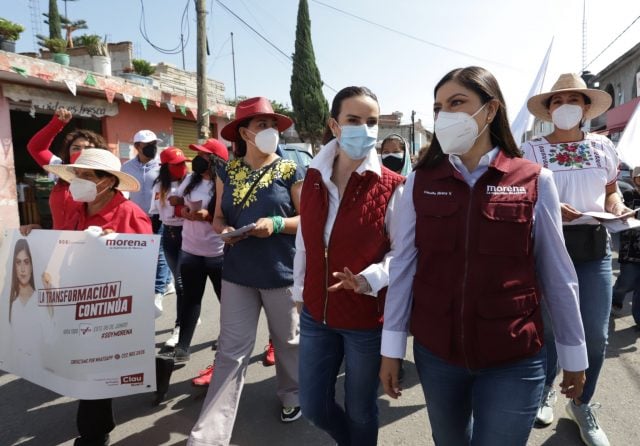 Niega Claudia Rivera red de moches para su campaña de 2018