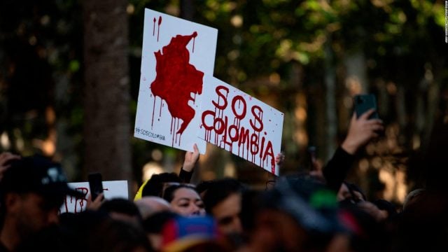 HRW alerta sobre 81 muertes producto de las protestas en Colombia