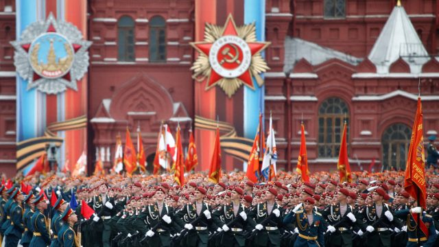 Rusia celebró los 76 años de la victoria ante los nazis en la Segunda Guerra Mundial