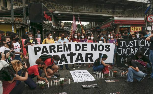 muertos masacre favela brasil