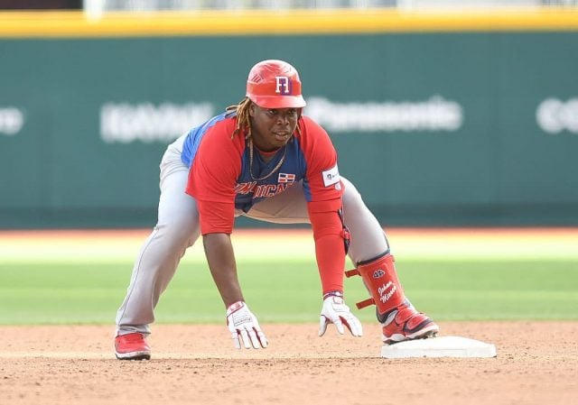 Jugador de la selección de beisbol de República Dominicana