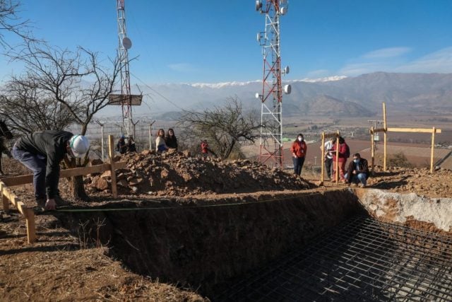 Destruyen Pucará Inca en Graneros para instalar antenas telefónicas