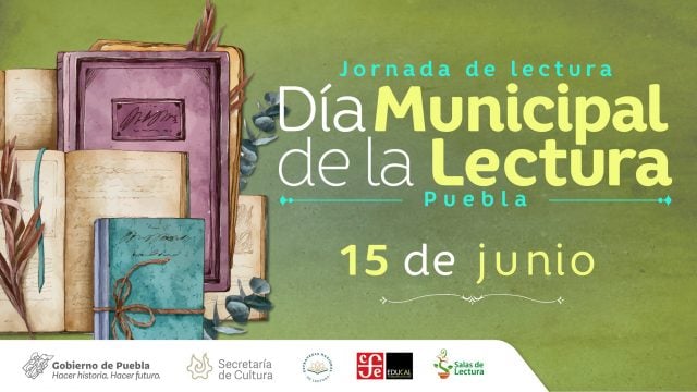 Inician celebraciones para el Día Municipal de la Lectura 2021, Puebla