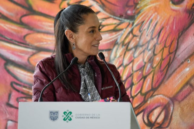 Claudia Sheinbaum, jefa de gobierno de la Ciudad de México