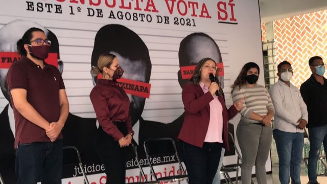 Morenistas piden voto a favor del juicio a expresidentes en próxima consulta popular