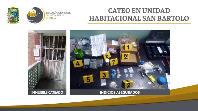 Drogas aseguradas en San Bartolo