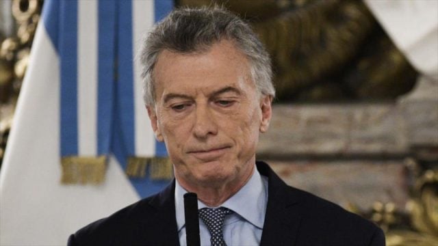 Argentina denuncia formalmente a Macri por envío de material bélico a Bolivia