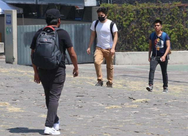 Clases presenciales en la UNAM