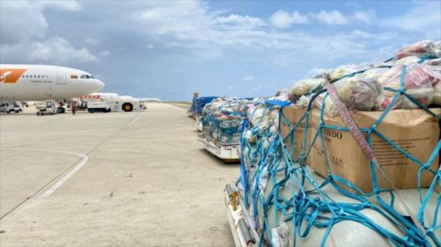 Haití recibe segundo vuelo humanitario enviado por Venezuela: 30 toneladas de insumos fundamentales