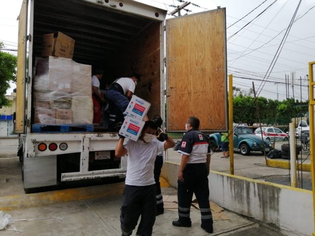 Dará Cruz Roja 13 toneladas de ayuda en Veracruz tras paso de Grace