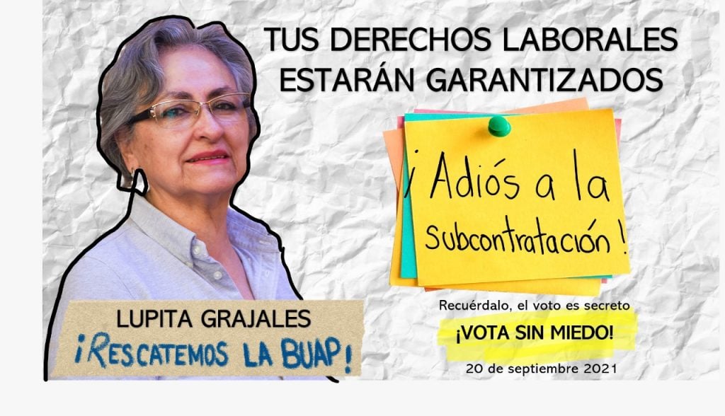 Guadalupe Grajales cartel promocional