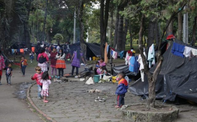 Indígenas colombianos Esmad