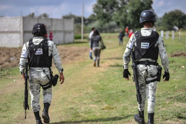 Guardia Nacional asume la seguridad en Tecamachalco