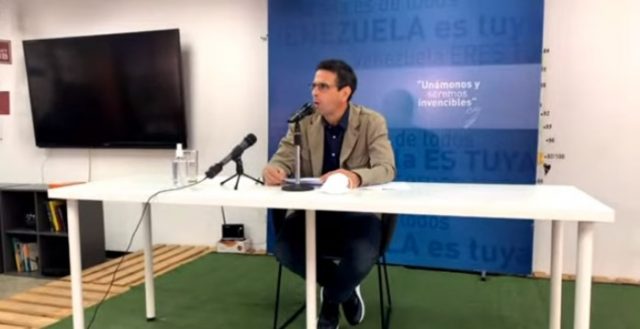 Dirigente de oposición venezolana Henrique Capriles: “hemos comenzado la reconstrucción de una fuerza política”