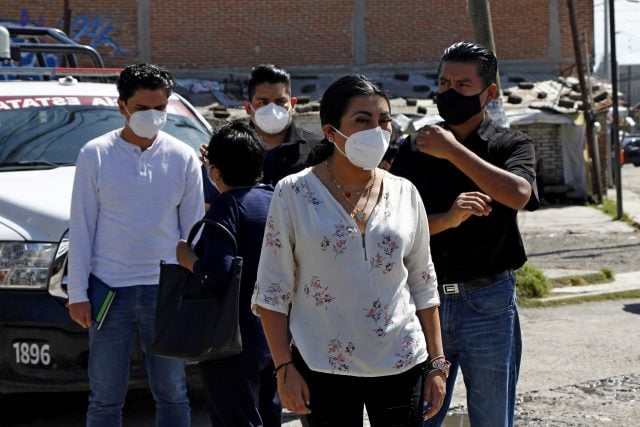 La diputada Nora Merino visitó la zona del desastre