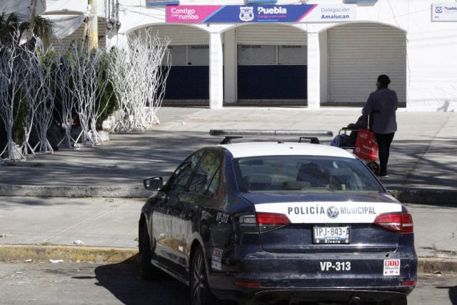 Asaltan oficinas del Ayuntamiento en colonia Infonavit Amalucan