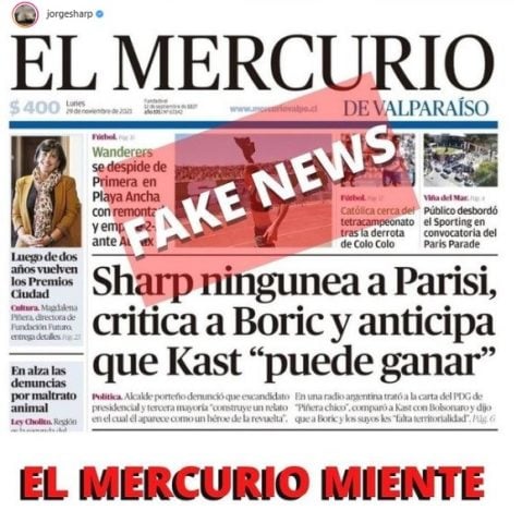 El mercurio miente