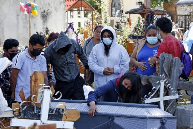 Despiden a Abimael Eduardo, víctima mortal en San Pablo Xochimehuacán