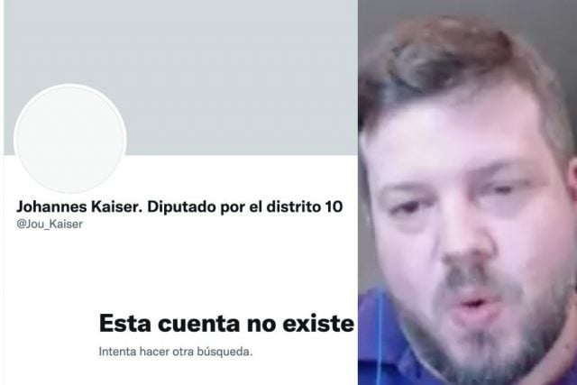 Ante críticas y repudio popular por cuestionar derecho al voto de las mujeres: Diputado electo por el Partido Republicano, Johannes Kaiser, cierra su cuenta en Twitter