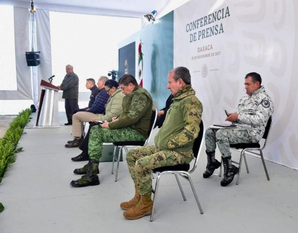 Delitos de alto impacto en Oaxaca, a la baja, resalta titular de Sedena