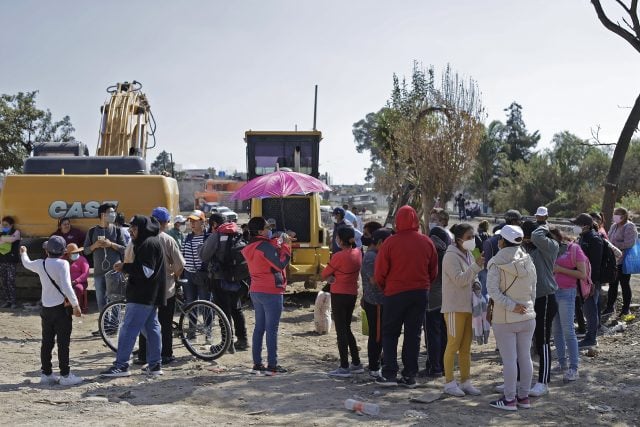 Afectados de San Pablo Xochimehuacan rechazan reubicación