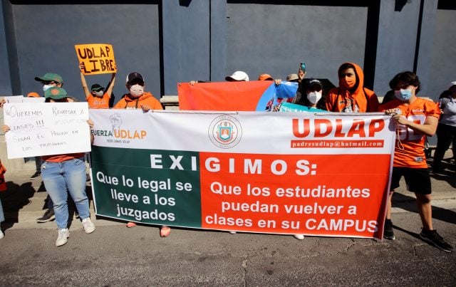 Incertidumbre en la UDLAP, no hay fecha para abrir el campus